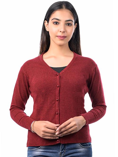 acrylic regular cardigan - 17377619 - Very Small Image - 1