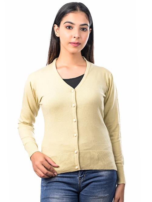 acrylic regular cardigan - 17377621 - Very Small Image - 1