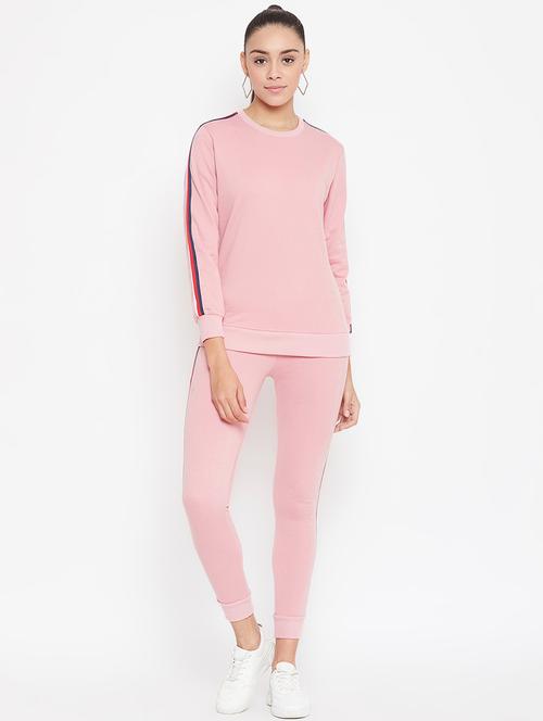 contrast taped top and trouser set - 17380244 - Very Small Image - 1