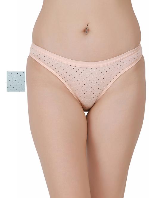 set of 2 polka dot bikini panty - 17381334 - Very Small Image - 1