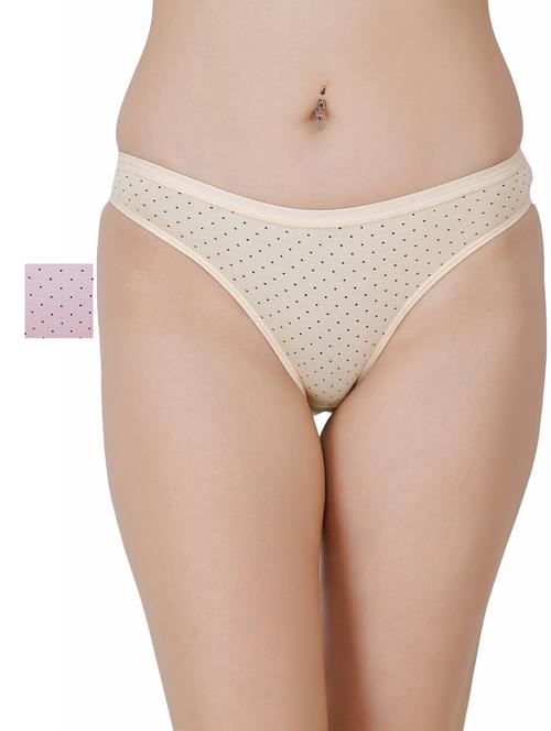 set of 2 polka dot bikini panty - 17381343 - Very Small Image - 1