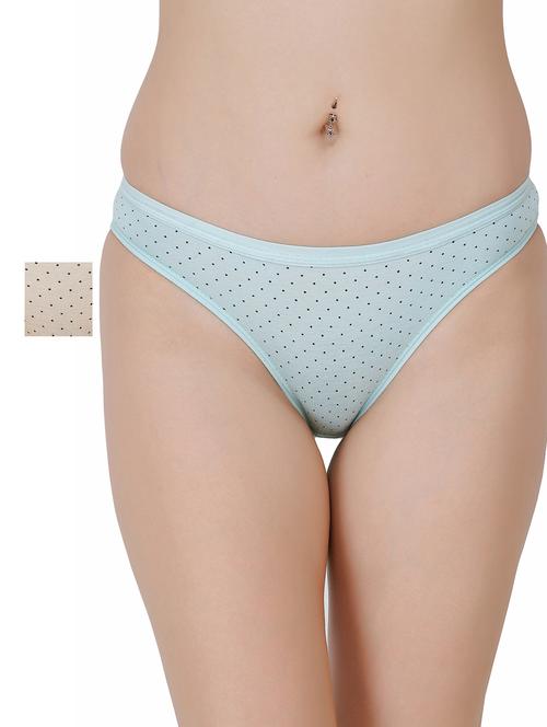 set of 2 polka dot bikini panty - 17381355 - Very Small Image - 1