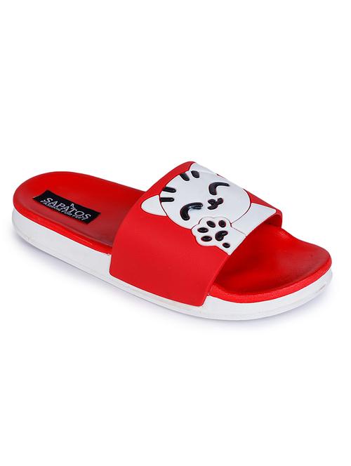red slip on flip flop - 17381874 - Very Small Image - 1