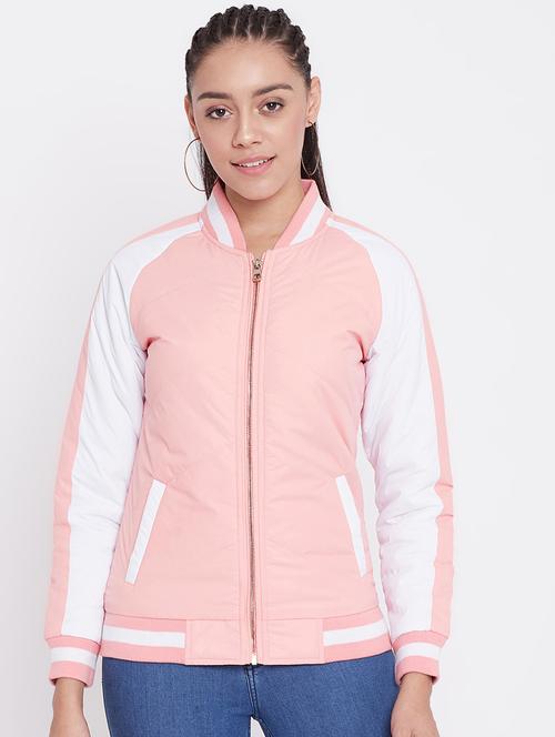color block regular jacket - 17381960 - Very Small Image - 1