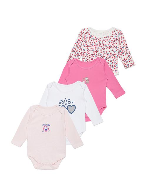 set of 4 printed romper - 17382332 - Very Small Image - 1