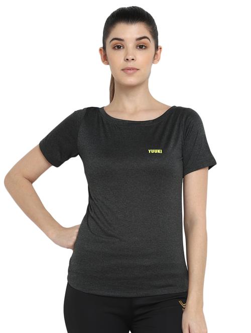 round neck typographic tee - 17383798 - Very Small Image - 1
