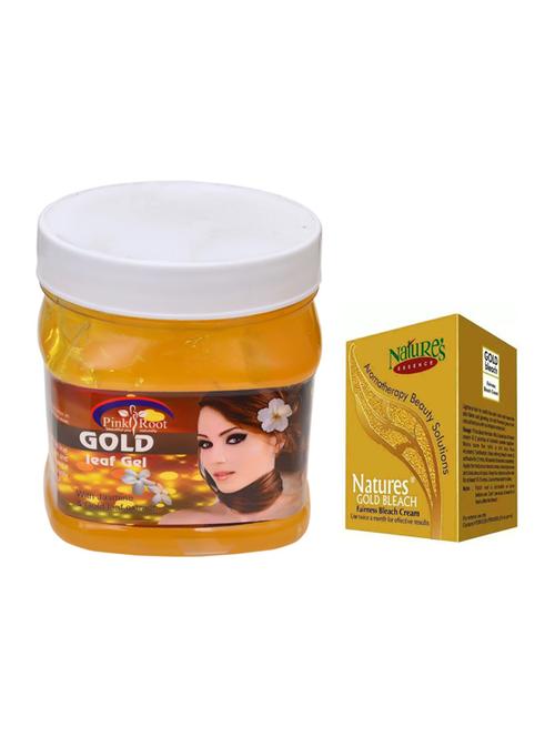 pink root gold gel 500ml with nature's essence 43g gold bleach - 17383853 - Very Small Image - 1