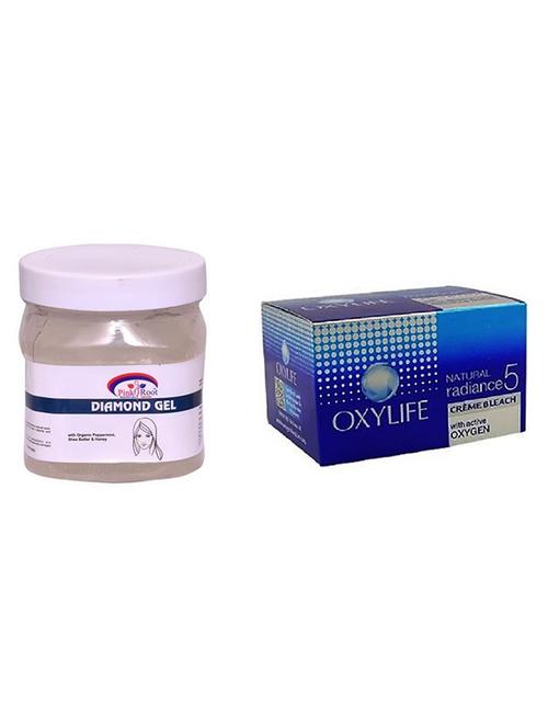 pink root diamond gel 500ml with oxylife crème bleach natural radiance5 - 17383909 - Very Small Image - 1