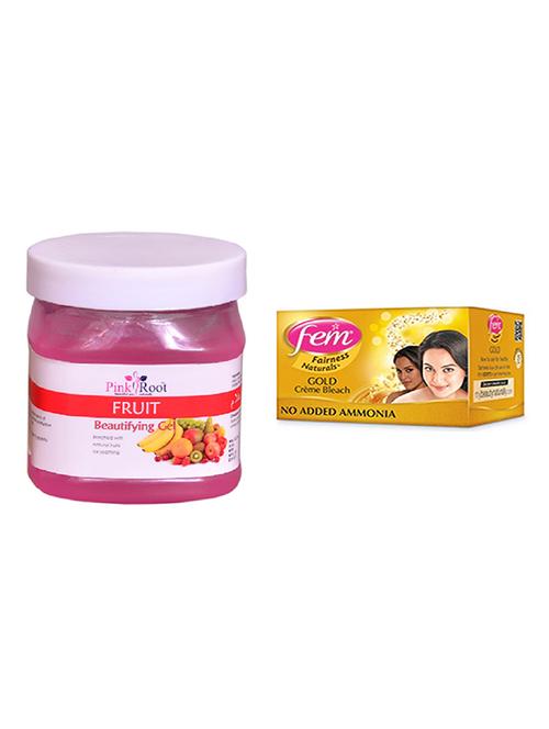 pink root fruit gel 500ml with fem gold bleach - 17384067 - Very Small Image - 1