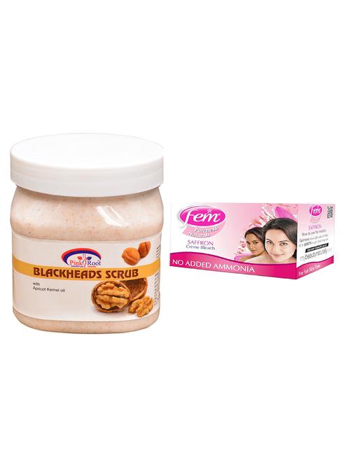 pink root bleackheads scrub 500ml with fem saffron bleach - 17384117 - Very Small Image - 1