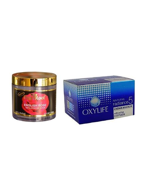 pink root english rose 100gm with oxylife crème bleach natural radiance5 - 17384554 - Very Small Image - 1