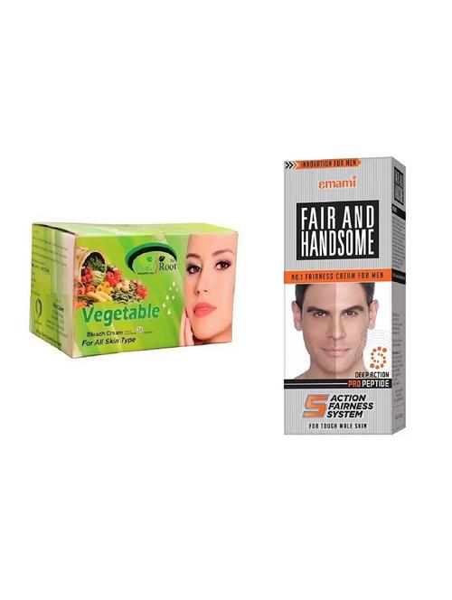 pink root vegetable bleach 250g with emami fair & handsome 30g - 17384672 - Very Small Image - 1