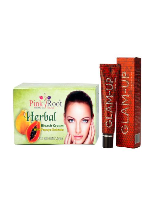 pink root herbal bleach 250gm with glam up - 17384704 - Very Small Image - 1