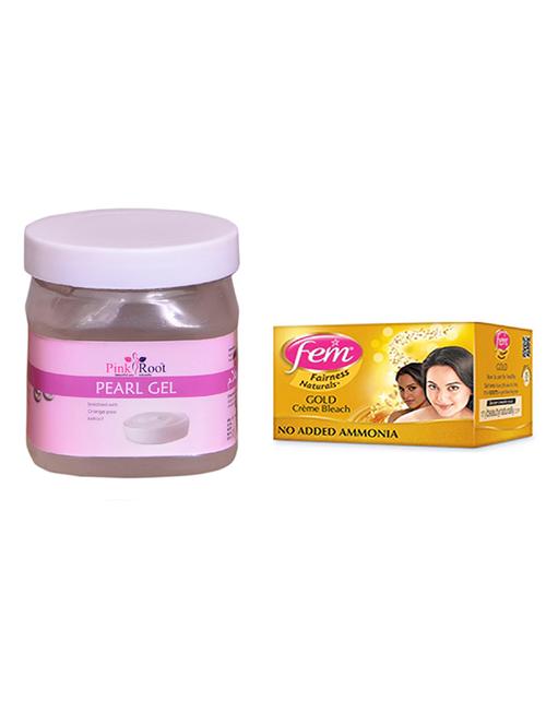 pink root pearl gel 500ml with fem gold bleach - 17384879 - Very Small Image - 1