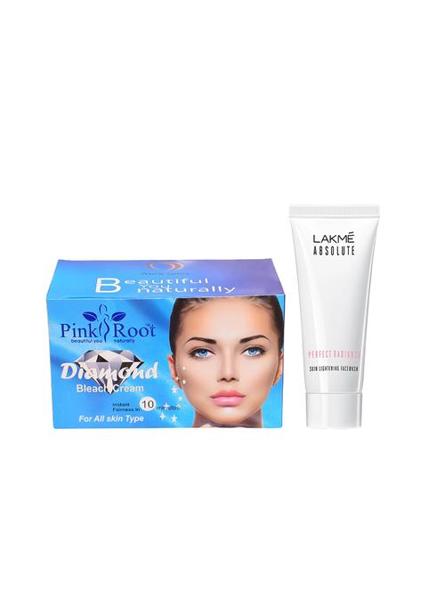 pink root diamond bleach 250gm with lakme absolute face wash - 17385273 - Very Small Image - 1