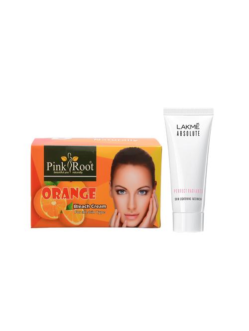 pink root orange bleach 250gm with lakme absolute face wash - 17385278 - Very Small Image - 1