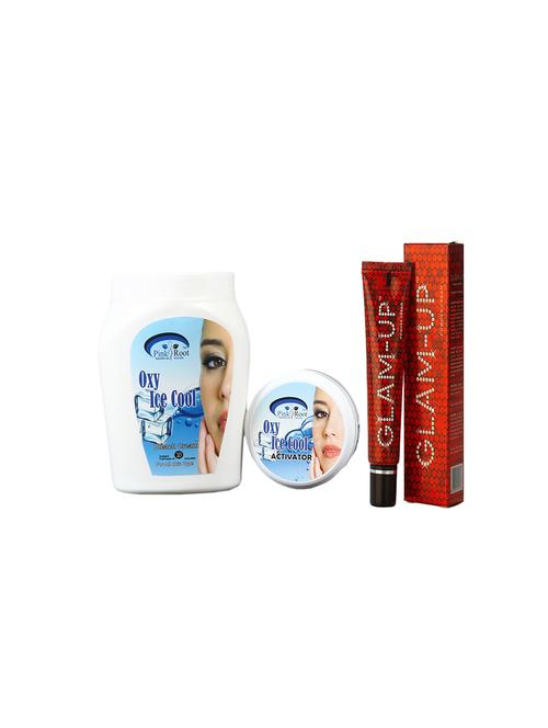 pink root oxy ice cool bleach 1kg with glam up - 17385377 - Very Small Image - 1