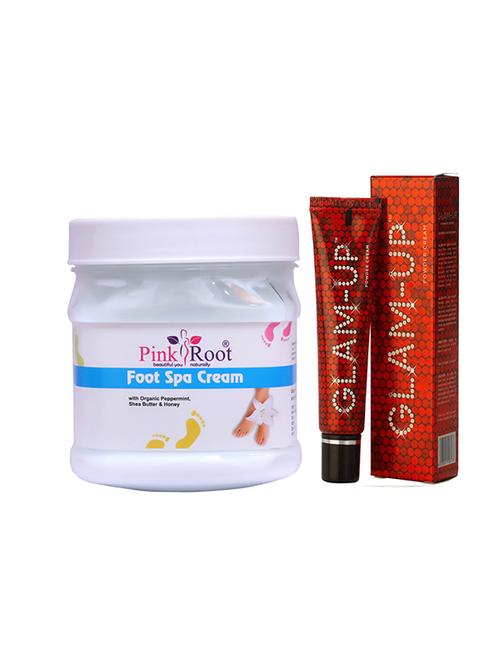 pink root foot spa cream with glam up - 17386699 - Very Small Image - 1