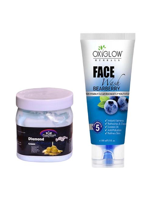 pink root diamond cream 500ml with oxyglow bearberry face wash - 17386947 - Very Small Image - 1