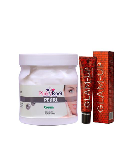 pink root pearl cream with glam up - 17387556 - Very Small Image - 1
