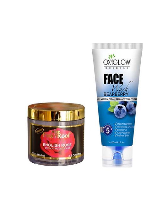 pink root english rose 100gm with oxyglow bearberry face wash - 17387656 - Very Small Image - 1