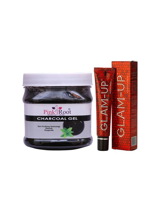 pink root charcoal gel with glam up - 17387869 - Very Small Image - 1