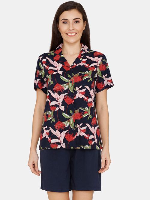 printed shirt with shorts set - 17388258 - Very Small Image - 1