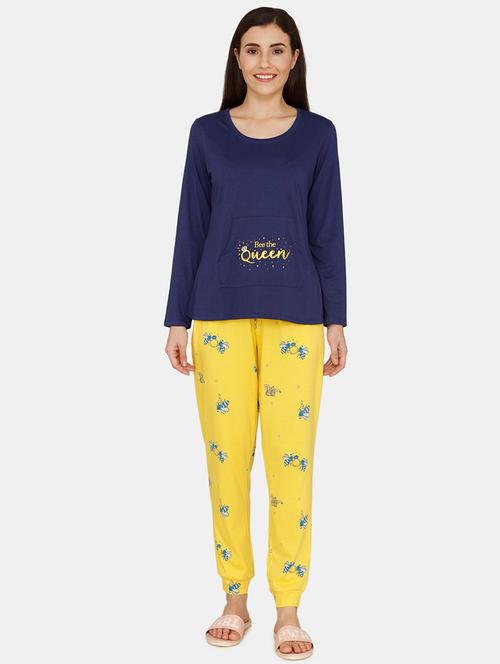 printed nightwear pyjama set - 17388260 - Very Small Image - 1