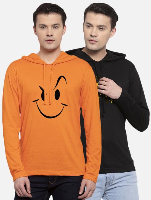 multi colored printed t-shirts combo - 17390221 - Very Small Image - 1