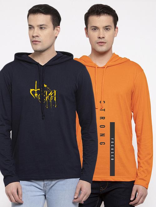 multi colored printed t-shirts combo - 17390437 - Very Small Image - 1