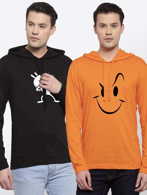 multi colored printed t-shirts combo - 17390543 - Very Small Image - 1