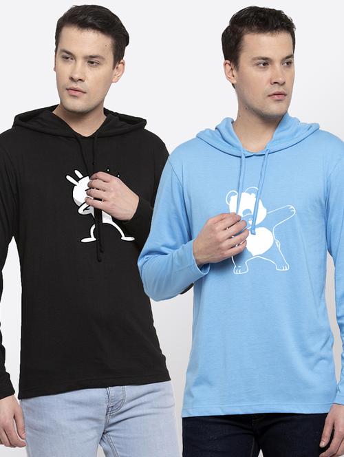multi colored printed t-shirts combo - 17390554 - Very Small Image - 1