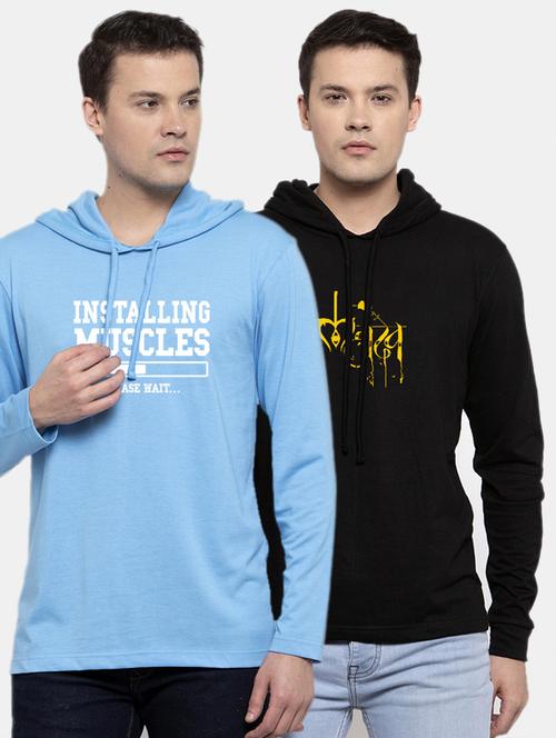 multi colored printed t-shirts combo - 17390645 - Very Small Image - 1