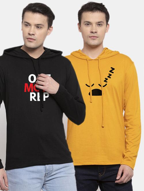 multi colored printed t-shirts combo - 17390654 - Very Small Image - 1