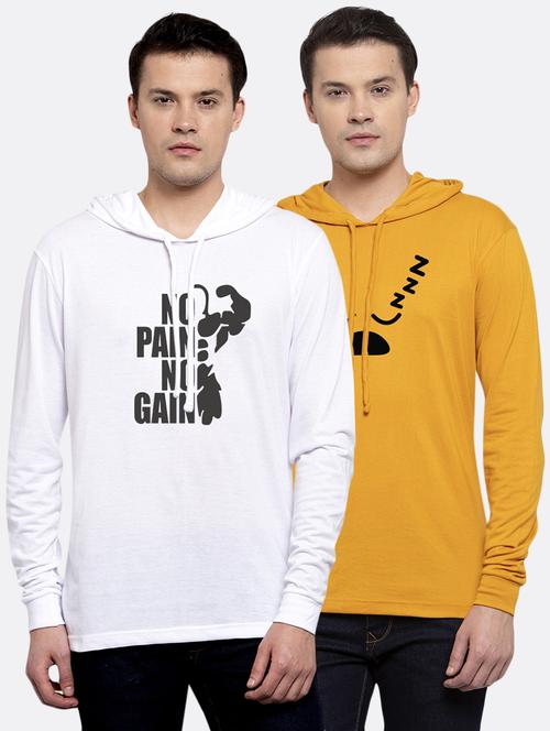 multi colored printed t-shirts combo - 17391242 - Very Small Image - 1