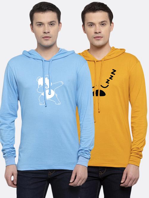 multi colored printed t-shirts combo - 17391272 - Very Small Image - 1
