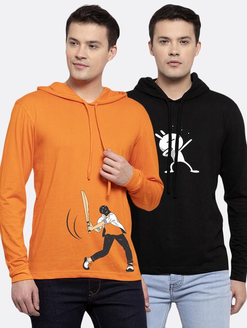 multi colored printed t-shirts combo - 17391295 - Very Small Image - 1