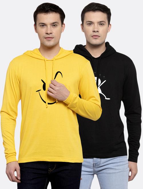 multi colored printed t-shirts combo - 17391297 - Very Small Image - 1