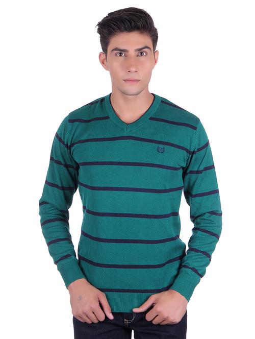 green striped pullover - 17391837 - Very Small Image - 1