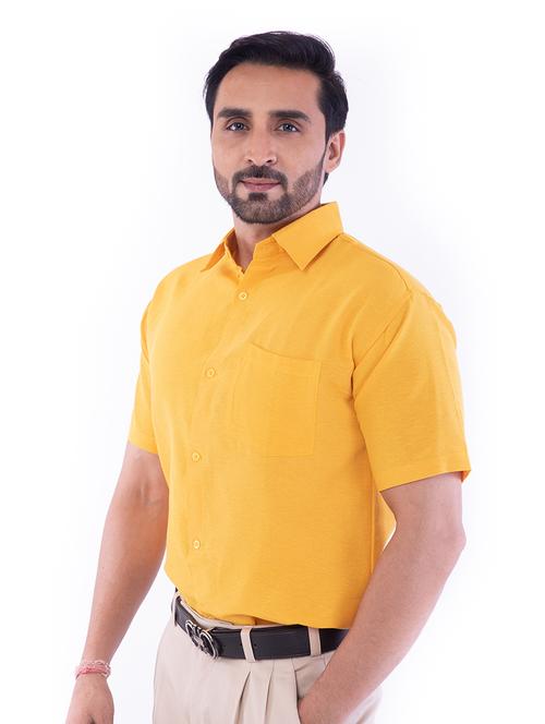 mens solids formal shirt - 17392949 - Very Small Image - 1