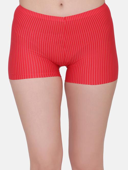 high rise striped boy shorts - 17393080 - Very Small Image - 1