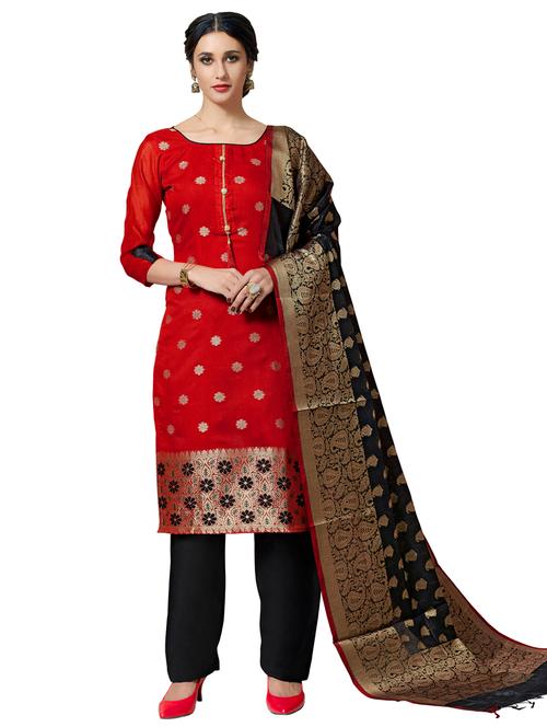 self design unstitched suit - 17393591 - Very Small Image - 1
