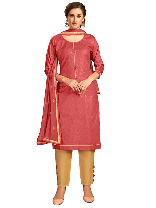 self design unstitched suit - 17393656 - Very Small Image - 1