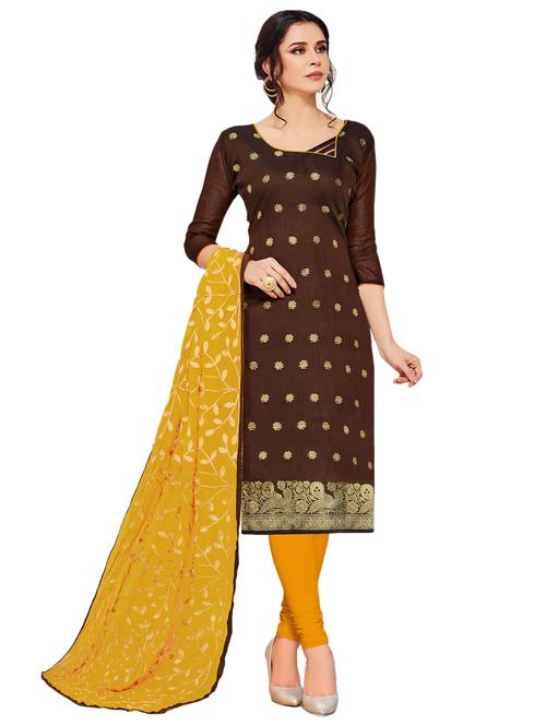 self design unstitched suit - 17393689 - Very Small Image - 1