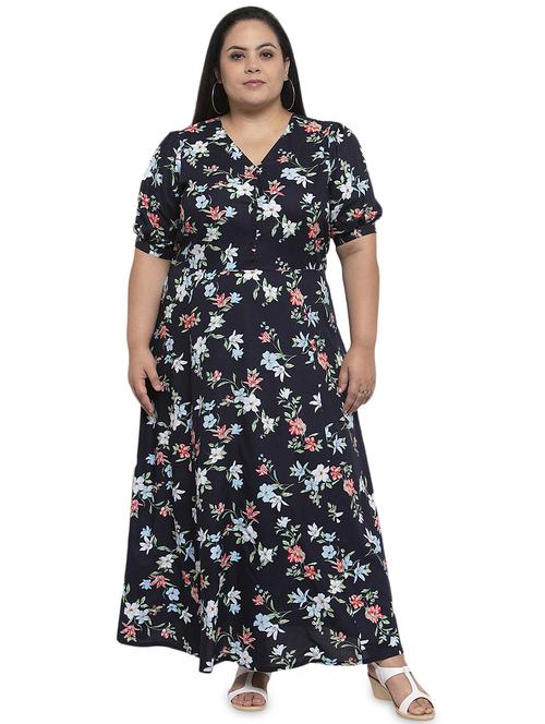 floral maxi dress - 17395277 - Very Small Image - 1