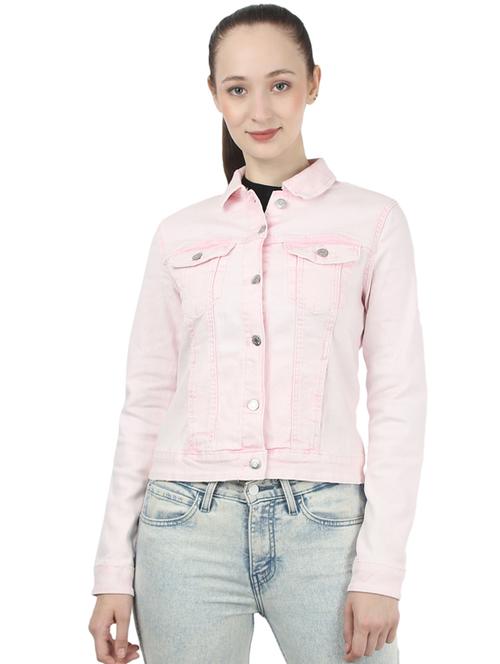 long sleeves denim jacket - 17395978 - Very Small Image - 1