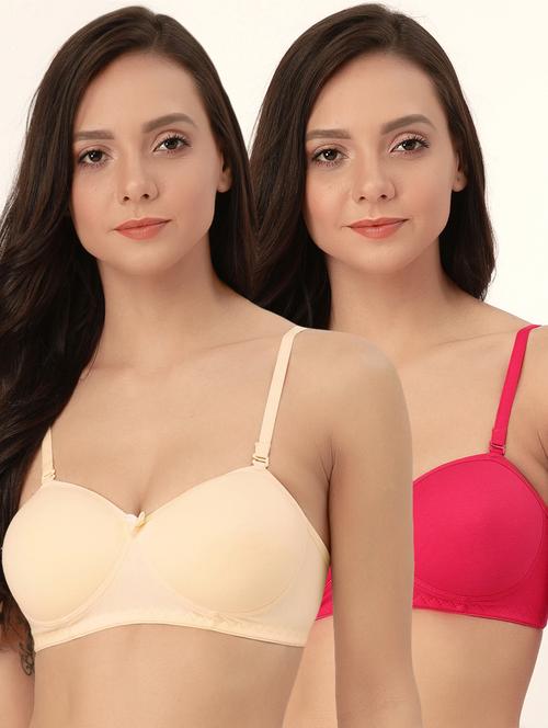 set of 2 detachable strap t-shirt bra - 17396217 - Very Small Image - 1