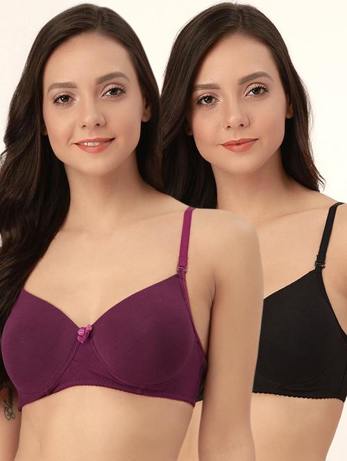 set of 2 detachable strap t-shirt bra - 17396235 - Very Small Image - 1