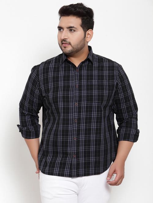plus black checkered shirt - 17396732 - Very Small Image - 1