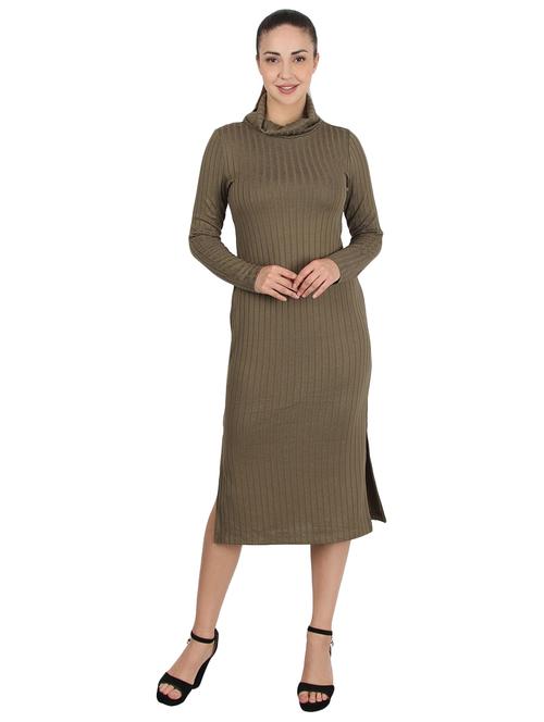 turtle neck bodycon dress - 17396760 - Very Small Image - 1
